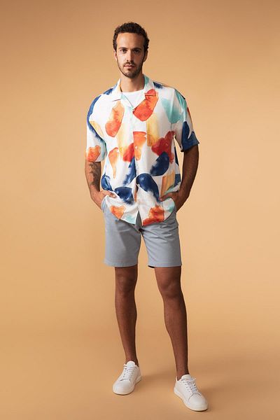 DeFacto Σορτς Slim Fit Y1313az22sm