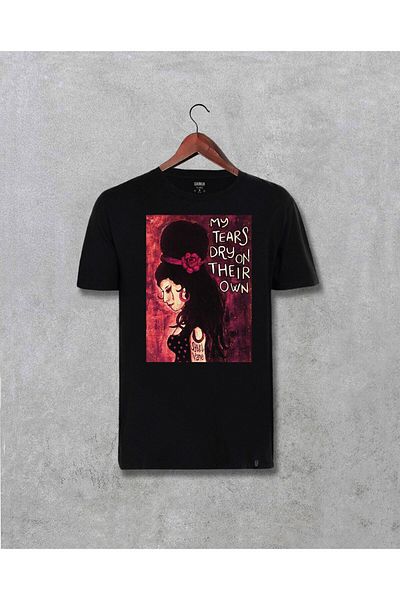 Pisa Art Μπλουζάκι Unisex με τυπωμένο σχέδιο Amy Winehouse My Tears