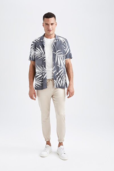 DeFacto Gabardine Jogger Pants - Standard Fit W8266Az22Au