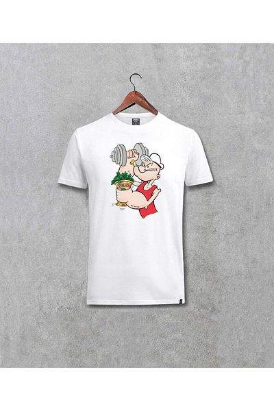 Pisa Art Тениска с щампа Popeye Spinac