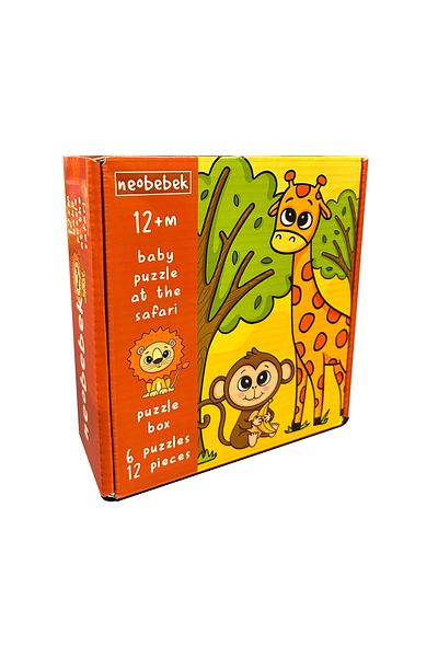 Neobebek Baby Puzzle - Safari