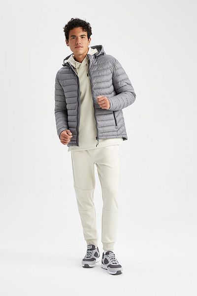 DeFacto Fit Slim Fit Hooded Puffer Coat