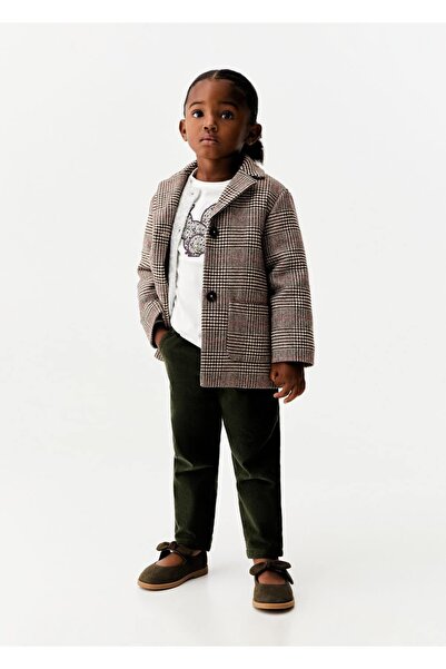 MANGO Baby Παντελόνι από κοτλέ Papierbag