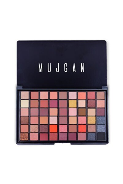 MUJGAN 54'lü Sedefli - Mat Far Paleti