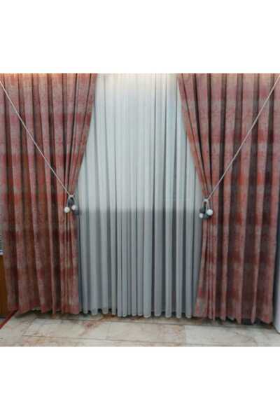 Gürlek Home Tac Fon Perde  desenli  bir kanat GRLK 014