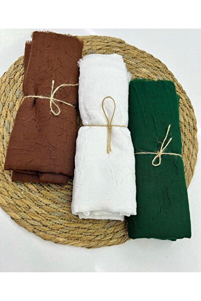 ŞİNKESK BAMBU KRAŞ ŞAL 3'LÜ SET
