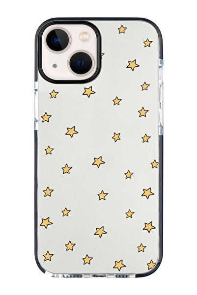 shoptocase Iphone 15 PLUS Uyumlu Ultra Korumalı Yıldızlar Desenli Impact Tele...