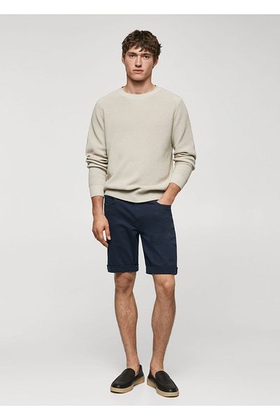 MANGO Man Jeans-Bermudashorts im Slim Fit