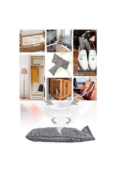 MAGİTOPTAN 2 Συσκευασίες Αποσμητικό Αποσμητικό Παπουτσιών από άνθρακα για το ...