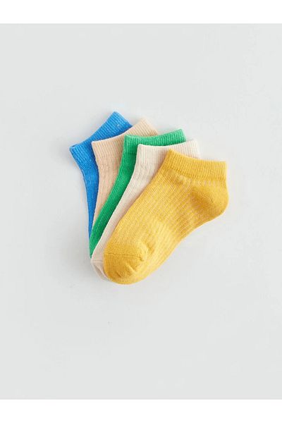 LC Waikiki LCW baby Basic Baby Boy Booties Socks Pack of 5