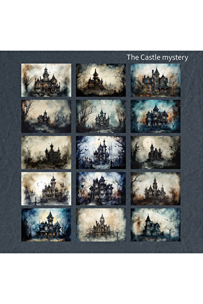 Onwize 30 Sayfa Scrapbooking Vintage Dekopaj Kağıdı - Yüksek Kalite Baskı - J...