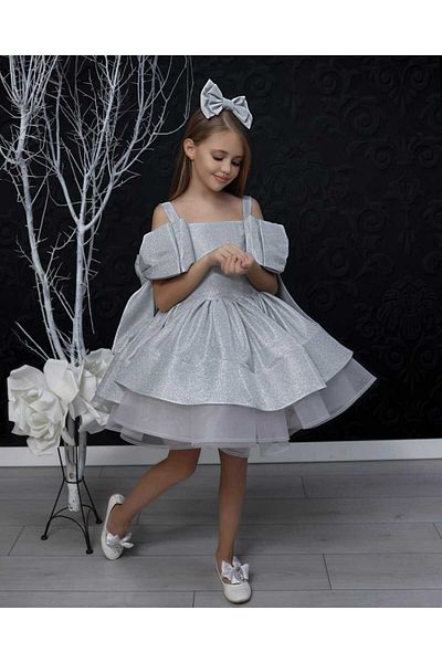 By Feyza Kids Collection Girl's Evening Dress