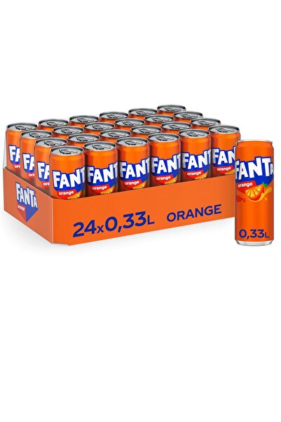 Fanta Portakal 330 ml. 24 Adet