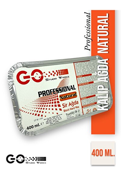 Go Studio Works Kalıp Ağda NATURAL 400 gram.