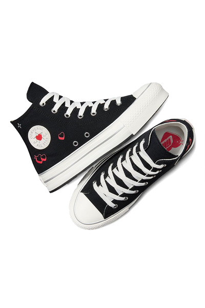 Converse Chuck Taylor All Star Eva Lift Kadın Günlük Ayakkabı Siyah