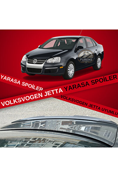 Furens Volkswagen Jetta Mk5 Uyumlu Bagaj Üstü Yarasa Spoiler Çıtası