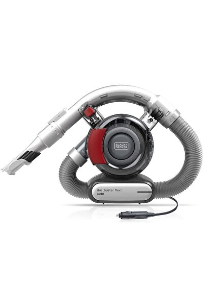 Black&Decker Gri/Kırmızı - Araba İçin Taşınabilir Araç Süpürgesi