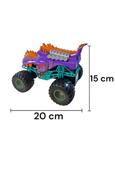 YILDIRIM OYUNCAK Uzaktan Kumandalı Full Fonksiyon Şarjlı Monster Cars 20 cm Araba - Off Road 4x4 Kumandalı Araba