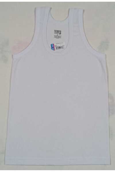 Seher Yıldız Boy's Combed Cotton Undershirt 6-Pack