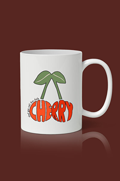 designedfy كوب بطبعة الكرز من هاري ستايلز