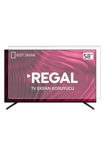 Bestekran Regal 58" Inç 58r66u01 Tv Ekran Koruyucu 58" Inç 146 Ekran 4k Ultra Hd Smart Led