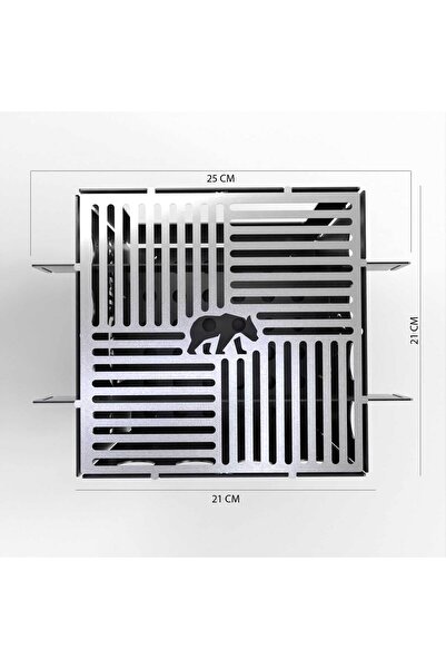 Kamp Ayısı ® Pyro™ Ateş Kutusu: Portatif Ve Katlanır Çok Yakıtlı Taşıma Çantalı Kamp Ocağı