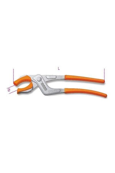 Beta 392c Plastic Mouth Pipe Wrench Ø 25-65 Mm