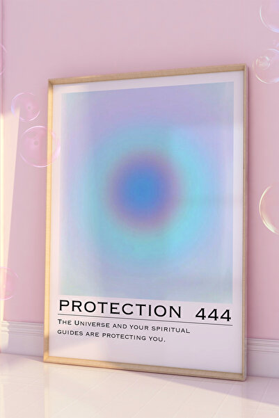 Vinca Prints A3 Angel Numbers Aura Poster, Aura Poster, Estetik Duvar Tablosu...