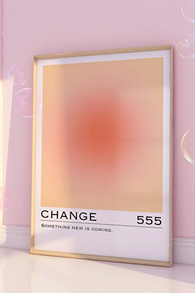Vinca Prints A3 Angel Numbers Aura Poster, Aura Poster, Estetik Duvar Tablosu...