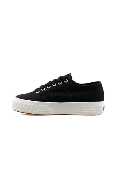 Superga 2740 Platform Black Women's Casual Shoes 2740-PLATFORM-BLACK Black