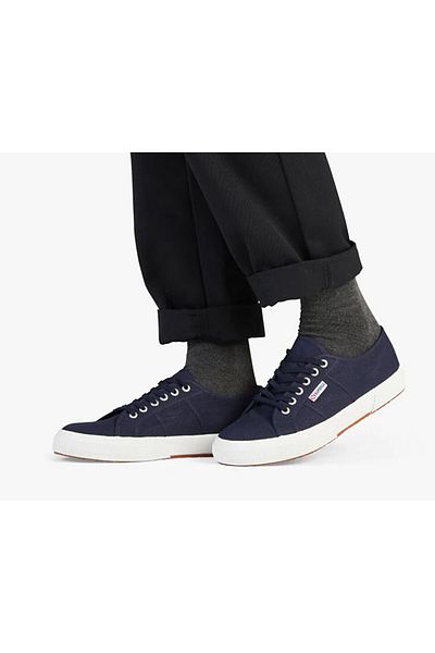 Superga 2750 Cotu Classic Navy Men's Casual Shoes 2750-COTU-CLASSIC-NAVY Navy Blue