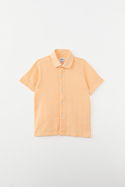 PAULMARK Риза с визия на лен за момче