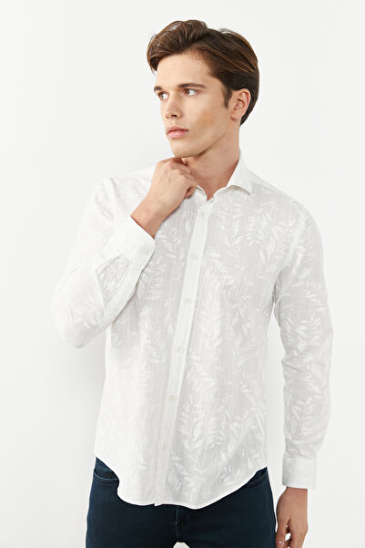 PAULMARK MEN'S BOL SLIM FIT SHIRT USA4536