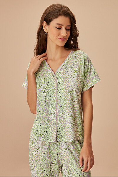 SUWEN Helen Masculine Pajama Set