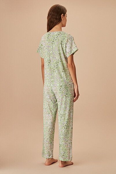 SUWEN Helen Masculine Pajama Set