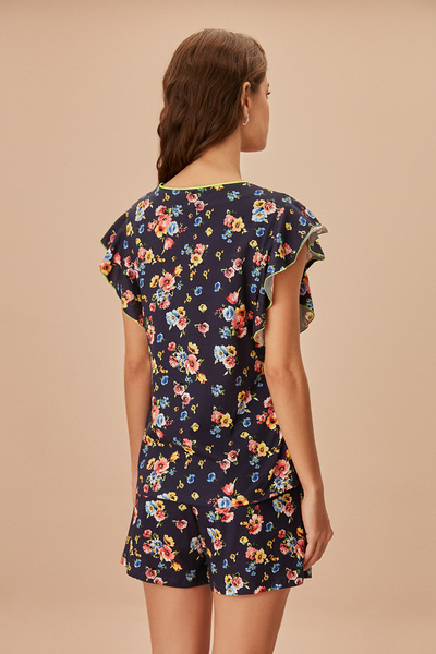 SUWEN Ella Masculine Shorts Set