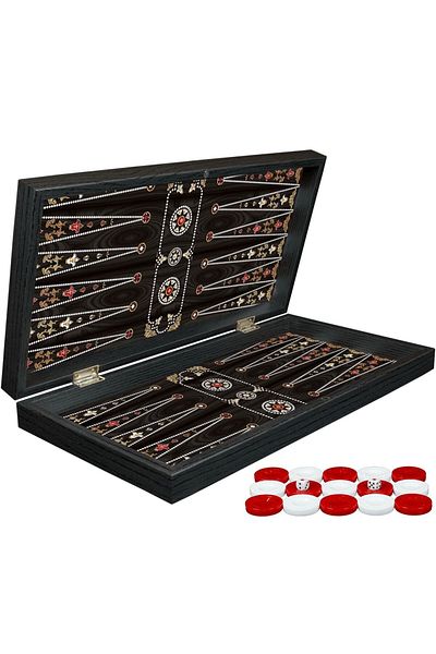 Yenigün Pearl Pattern Small Backgammon