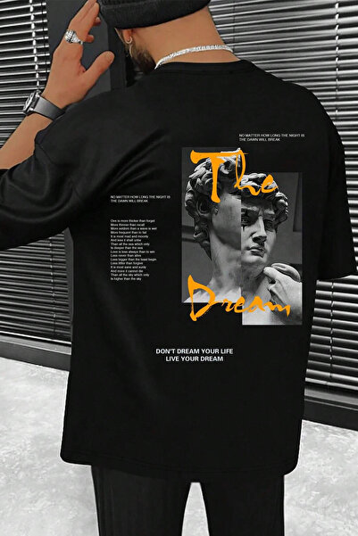 Trend Sizde تيشيرت بتصميم مطبوع عليه الحلم للجنسين