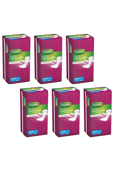 Depend Maternity Pad Large Size 6 Pack 60 Pieces
