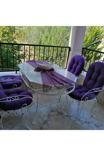 Fitsdekor Ferforje Sandalye Minderi