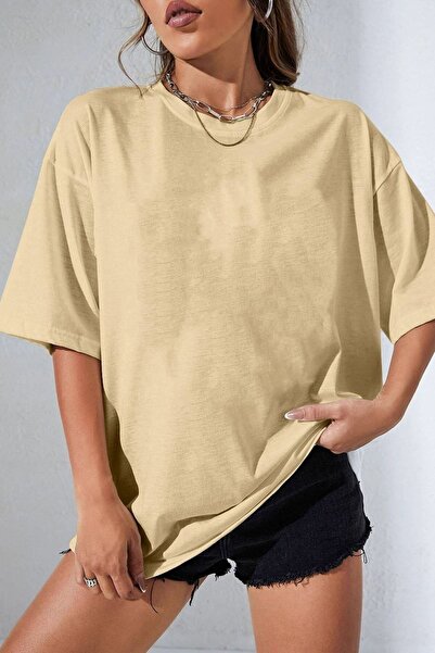 Trend Sizde Μπλουζάκι Unisex Panda με εμπριμέ σχέδιο