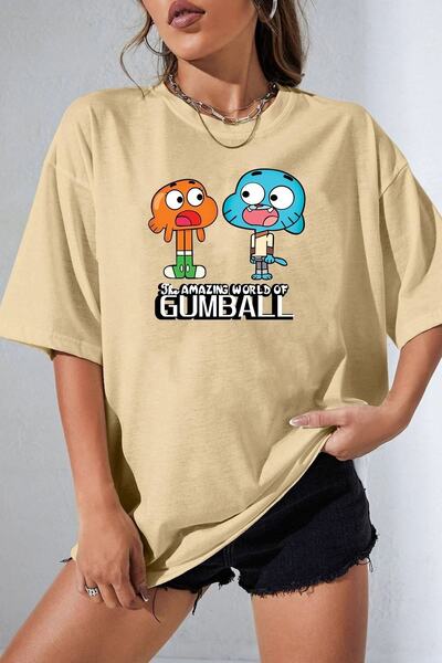 Trend Sizde Μπλουζάκι Unisex Gumball Printed Design