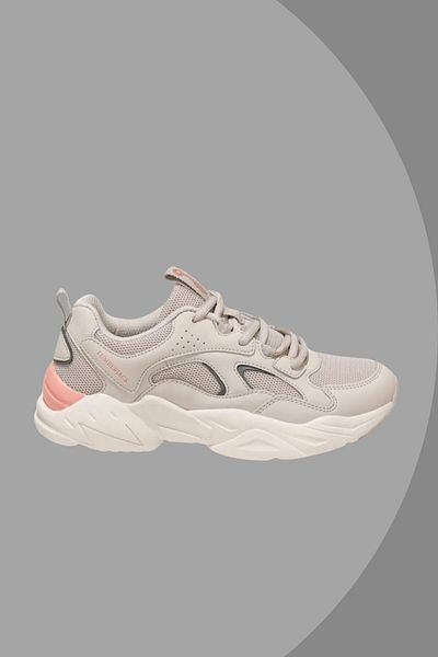lumberjack White/Sand Women's Sneaker Casual Daily Sports Shoes