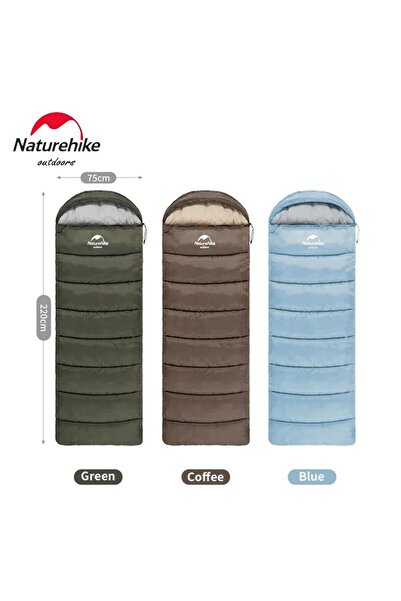 Naturehike U150 Envelope Style Hooded Sleeping Bag -6°c