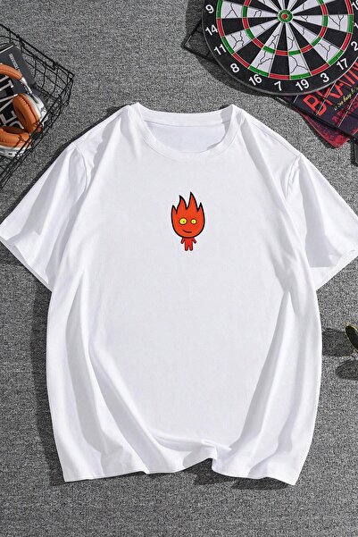 Trend Sizde Tricou unisex cu design imprimat Fire Avatar