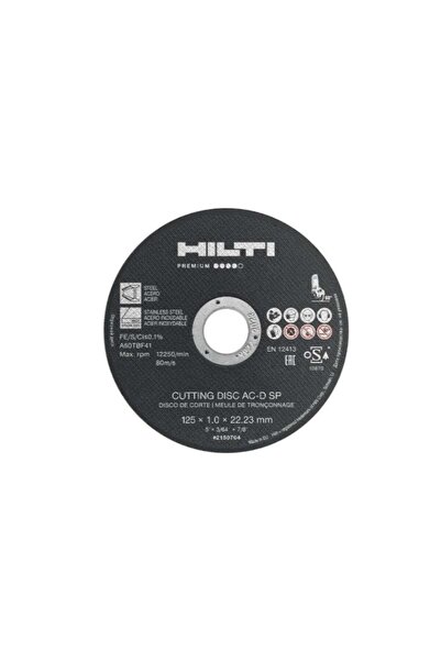 Hilti Hi?lti? Metal Kesi?ci? Spi?ral Ağizi Kesme Taşi Ac-d Sp 115*10 (25 Adet )