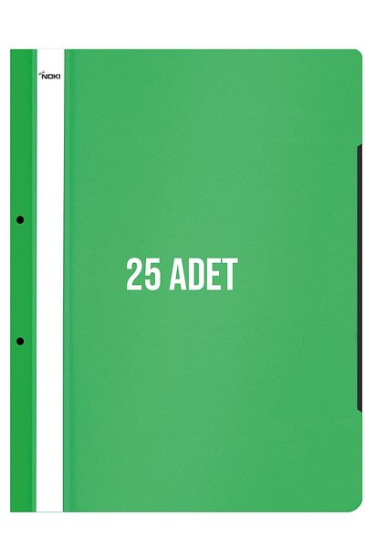 Dağtaş Kırtasiye Noki XL Ring Binder 25 Pack Light Green