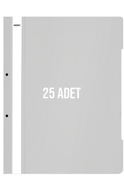 Dağtaş Kırtasiye Grey Noki XL Ring Binder - Pack of 25