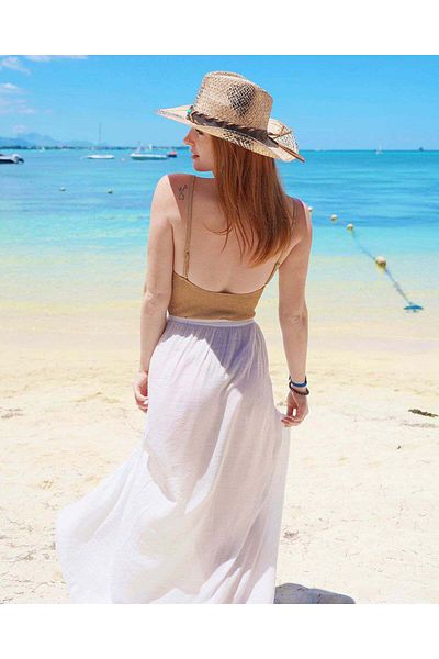 ZEKAS FASHION Miami Tulle Pareo Skirt