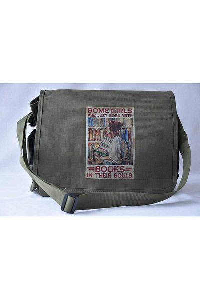 DEEFWEAR Τυπωμένη τσάντα Messenger/Τσάντα Ρυθμιζόμενη ζώνη